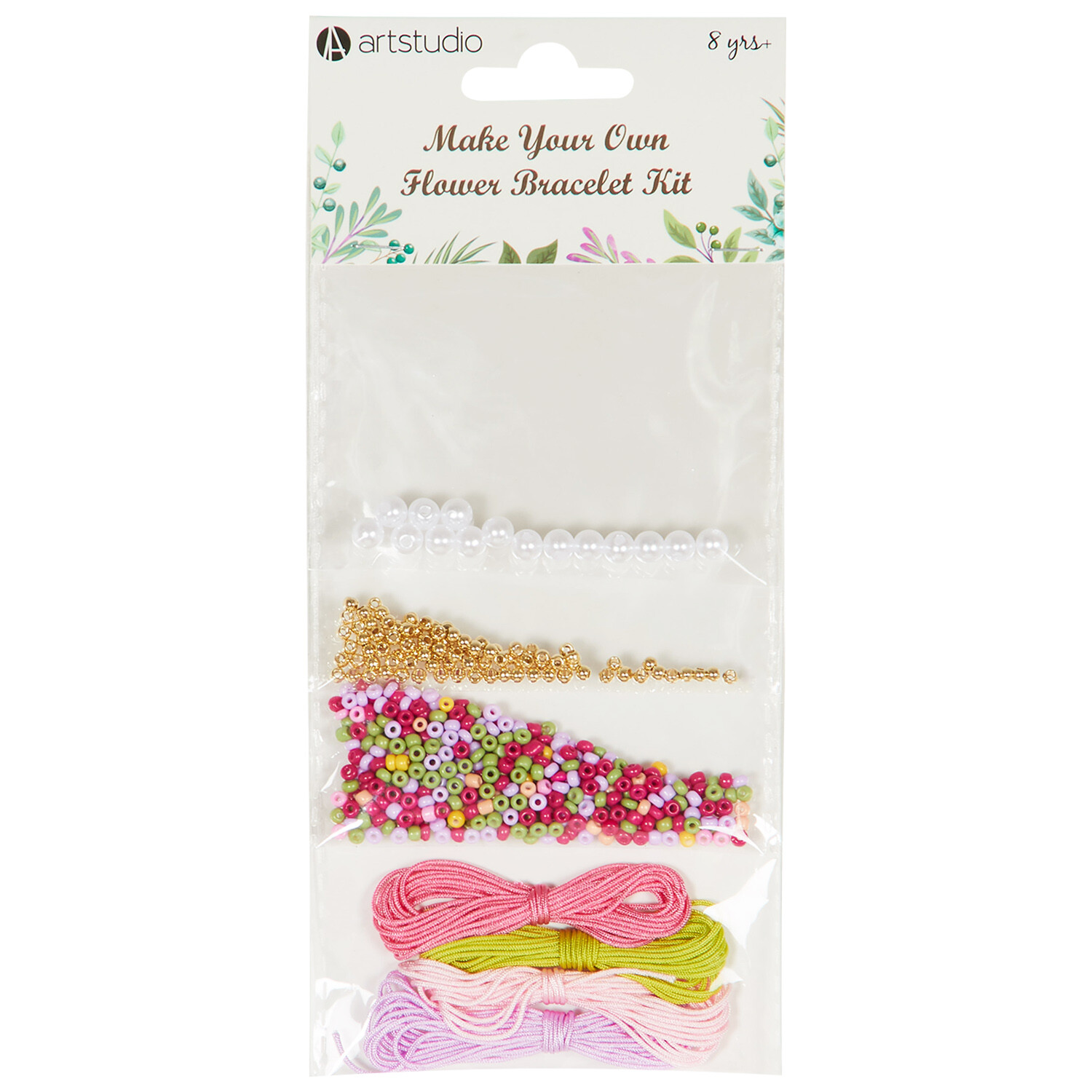 Flower Making Bracelet Kit - Multicolour Image 1