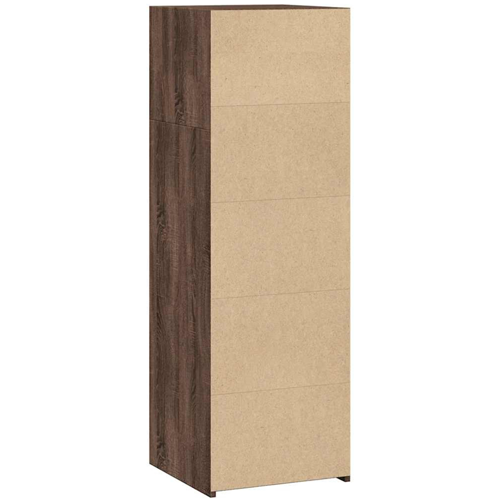 vidaXL 4 Shelf Brown Oak Highboard Image 6