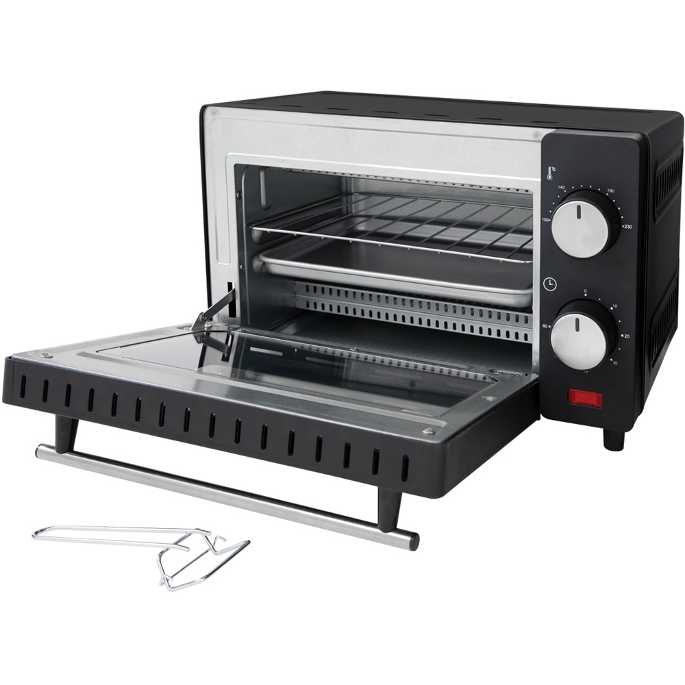 Quest Black 9L Compact Oven 650W Image 2