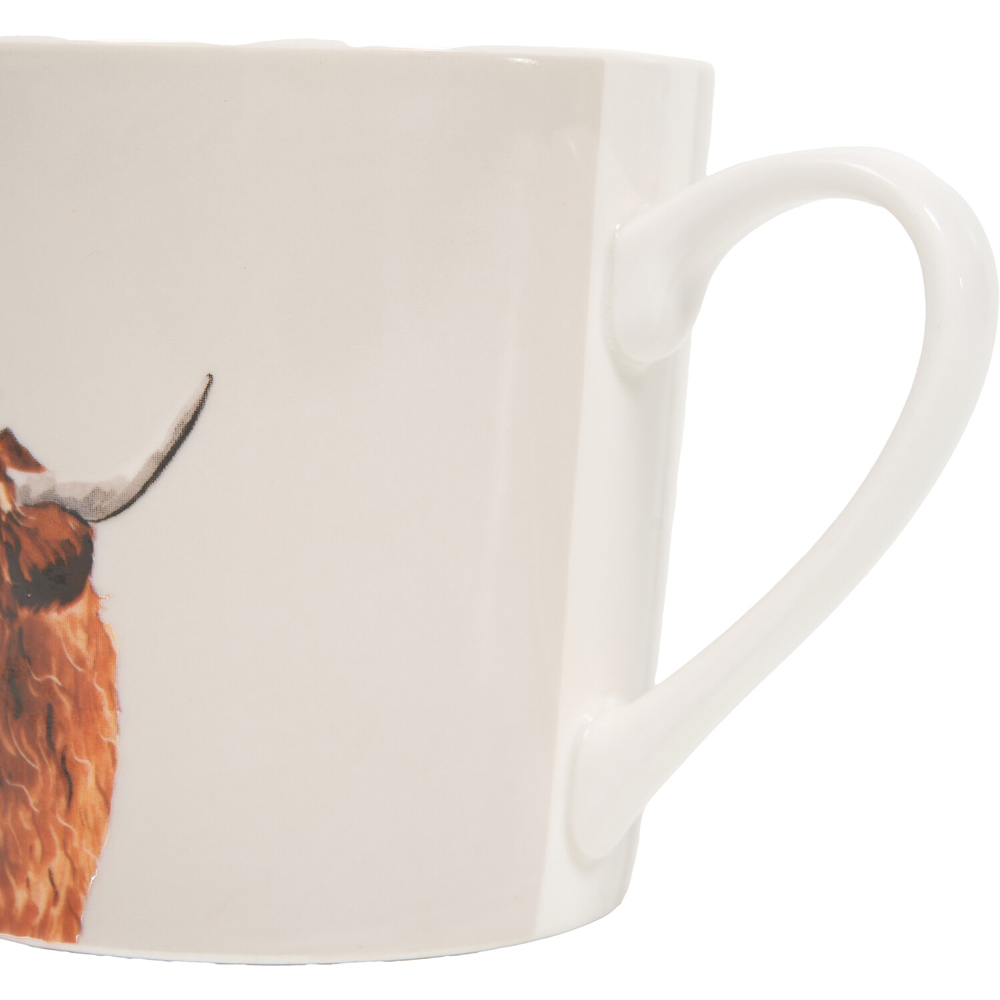 Set of 4 Highland Cow Conical Mugs Image 9