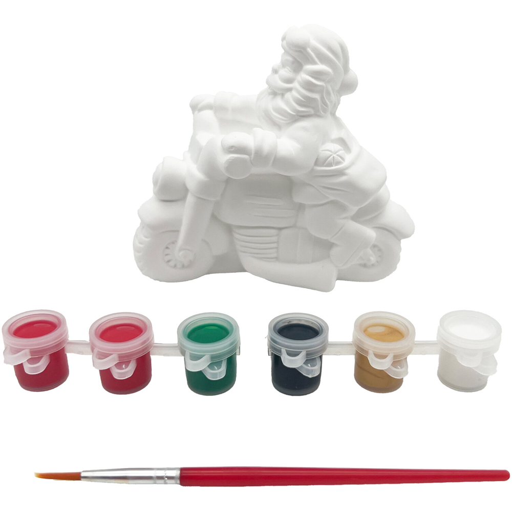 Paint Your Own Santa in Car or Motorbike Kit Image 7