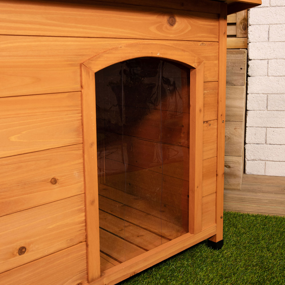 Samuel Alexander 72cm x 1.04m Medium Wooden Dog Kennel Image 3
