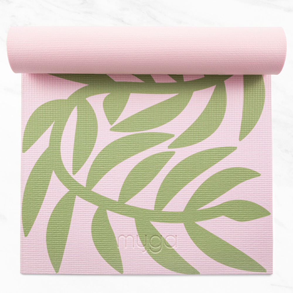 Myga Blossom Pattern Yoga Mat Image 2
