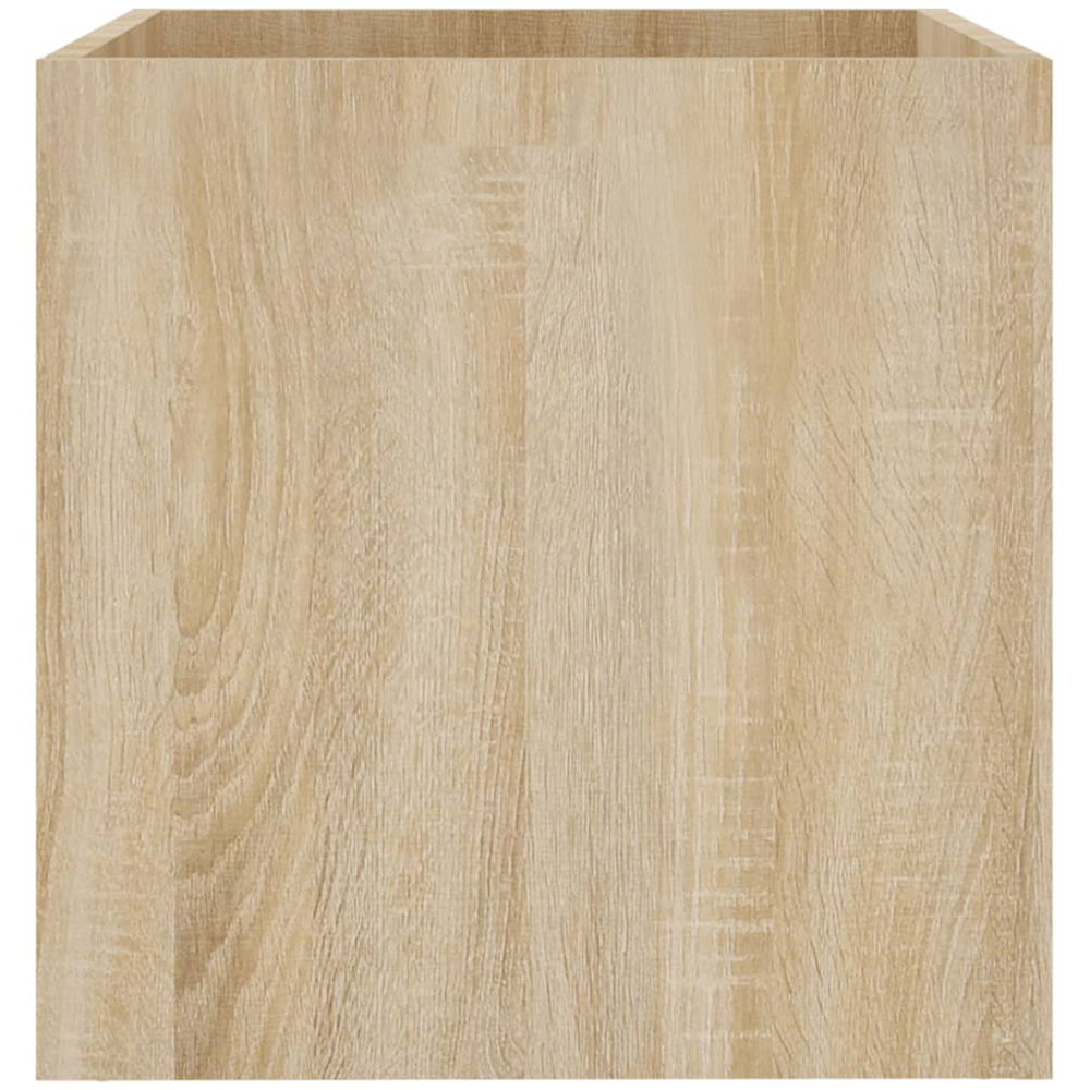 vidaXL Sonoma Oak Garden Planter 40 x 40 x 40cm Image 5
