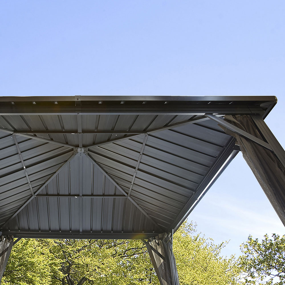 Sojag Dakota 3 x 3m Brown Gazebo Image 3