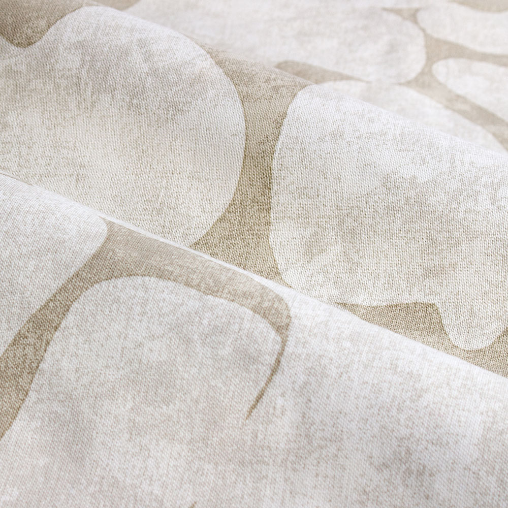 Hoem Brinn Natural Abstract Eyelet Curtains 117 x 137cm Image 5