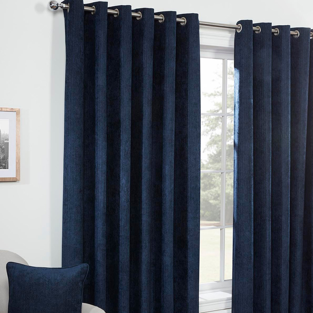Divante Alden Navy Thermal Curtains 229cm Image 5