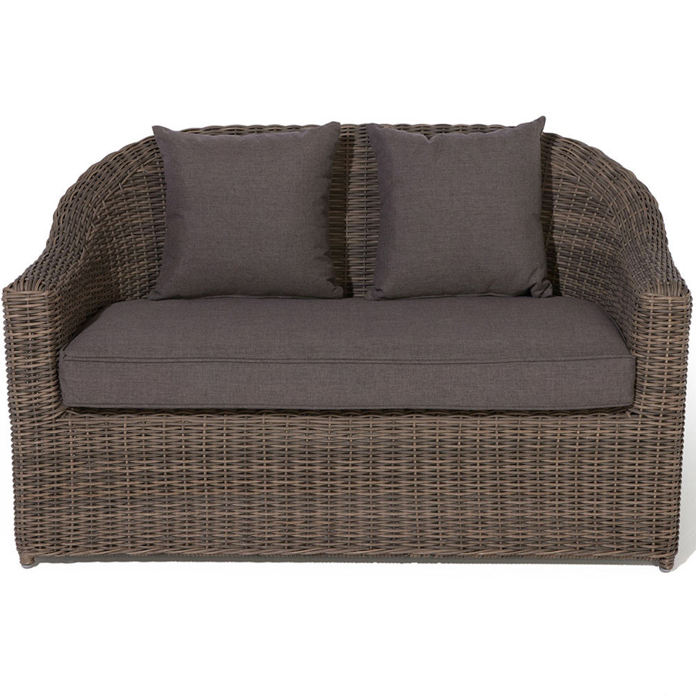 Rowlinson Bunbury 4 Seater Natural Rattan Weave Sofa Set Image 6