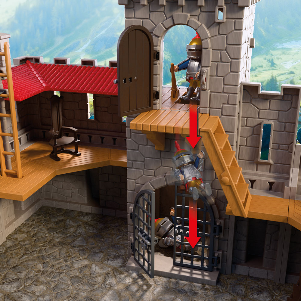 Playmobil Large Lion Knights' Castle Playset Image 7