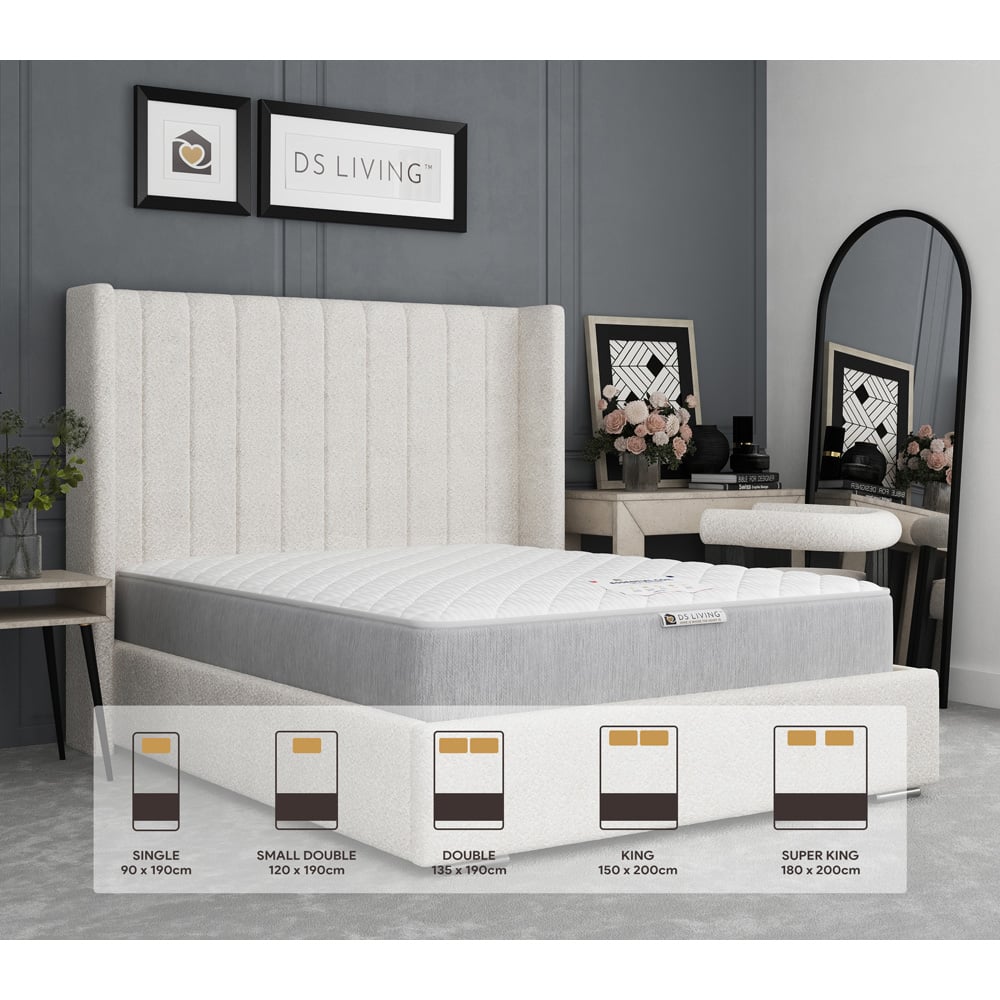 DS Living Ortho Small Double Bonnell Spring Mattress with Comfort Layers Image 8