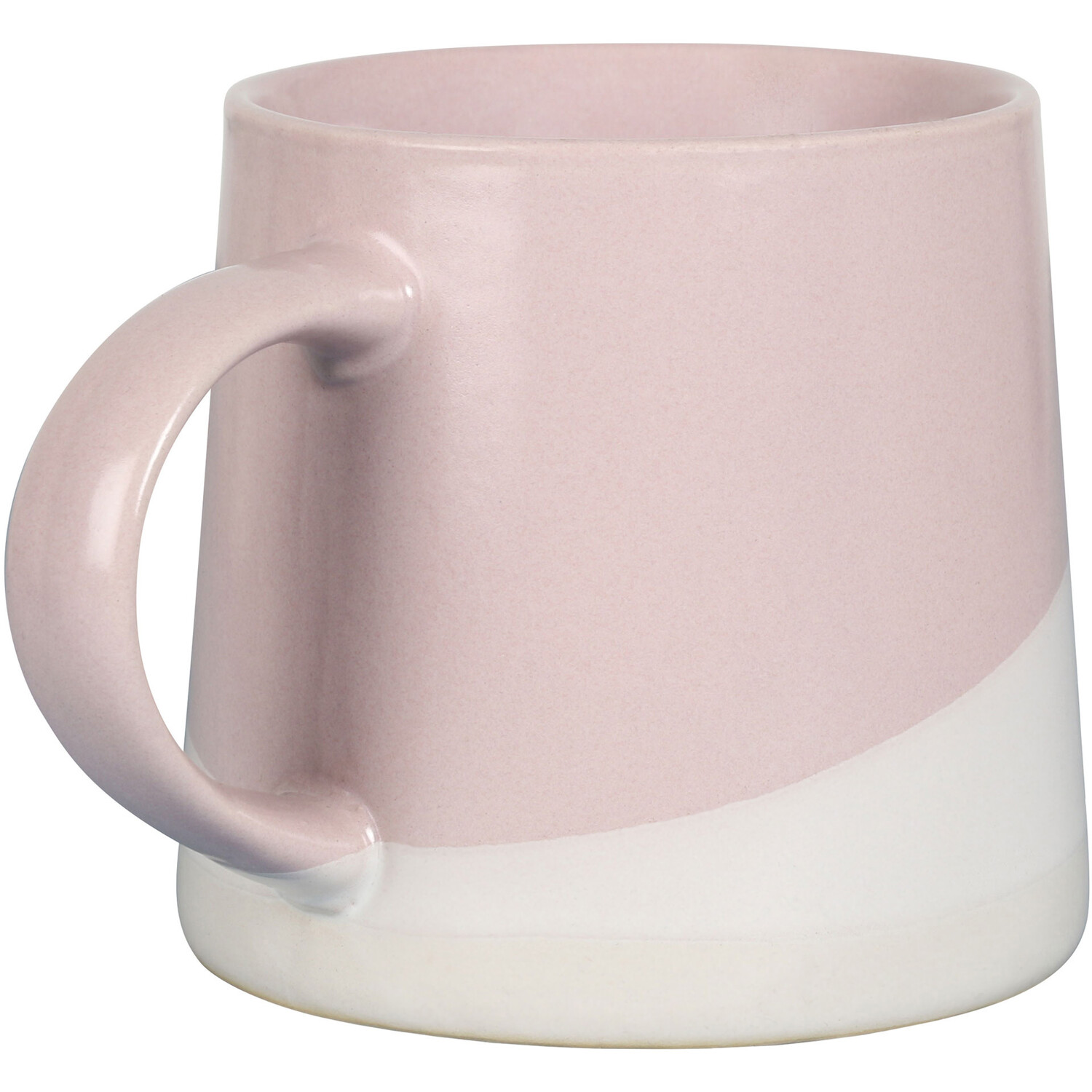 Two-Tone Stoneware Mug - Pink Image 2