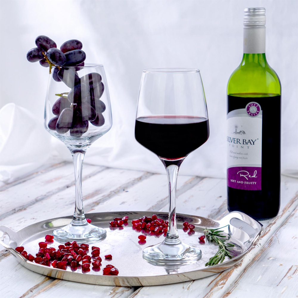 LAV Lal 12 Piece Clear Wine Glass Set Image 2