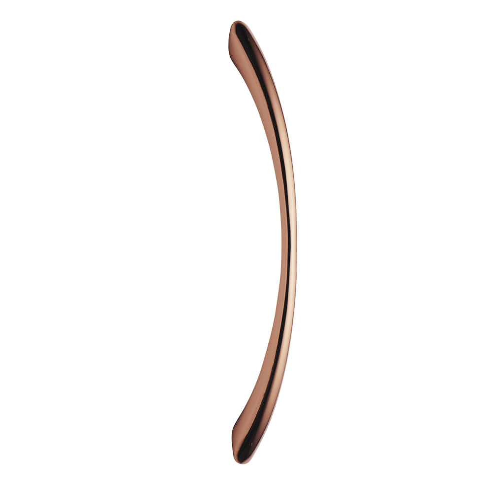 Wilko 2 pack 128mm Copper Finish Bow Door Handles Wilko