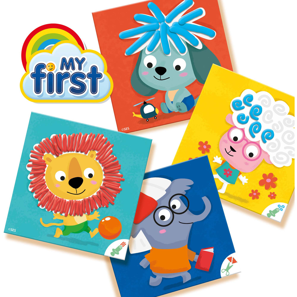 SES Creative My First Hairdresser Dough Activity Set Image 3