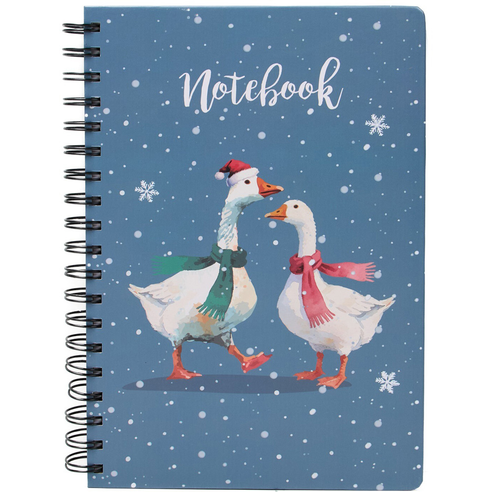 Christmas Goose B5 Notebook Image 1