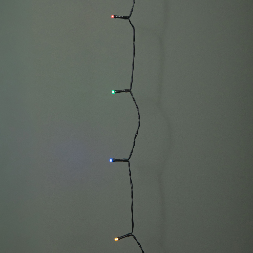 Samuel Alexander 24 Multicoloured LED Multi-Action Battery Operated Christmas String Light 2.3m Image 8
