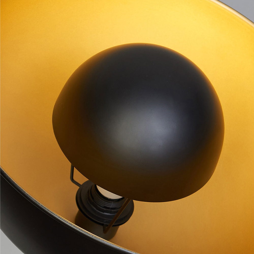 Manhattan Black Retro Tripod Style Floor Lamp Image 3