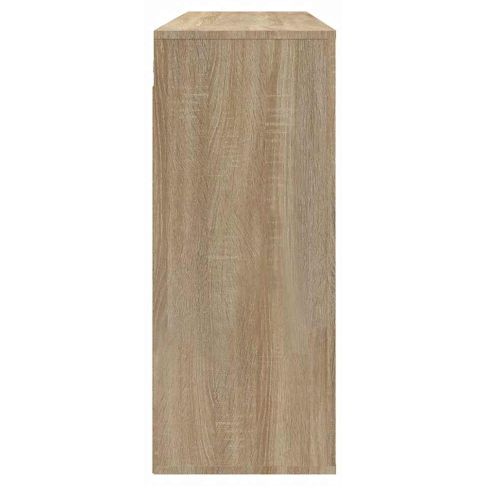 vidaXL 2 Door Single Shelf Sonoma Oak Wall Cabinet Image 5