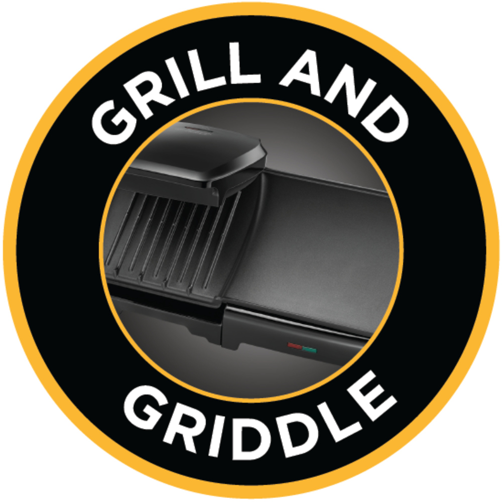 George Foreman 23450 Grill with Griddle Image 7