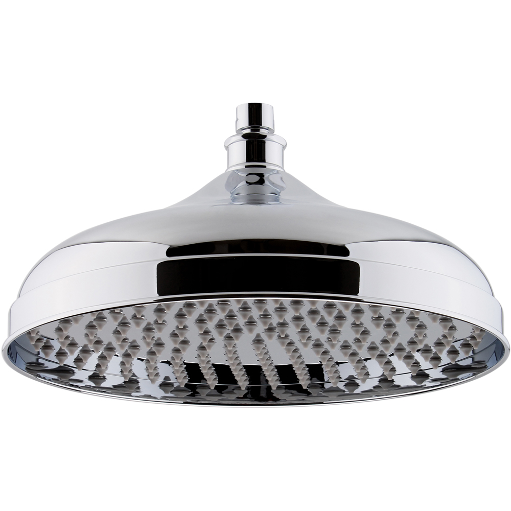 nuie Chrome Fixed Shower Head Image 1