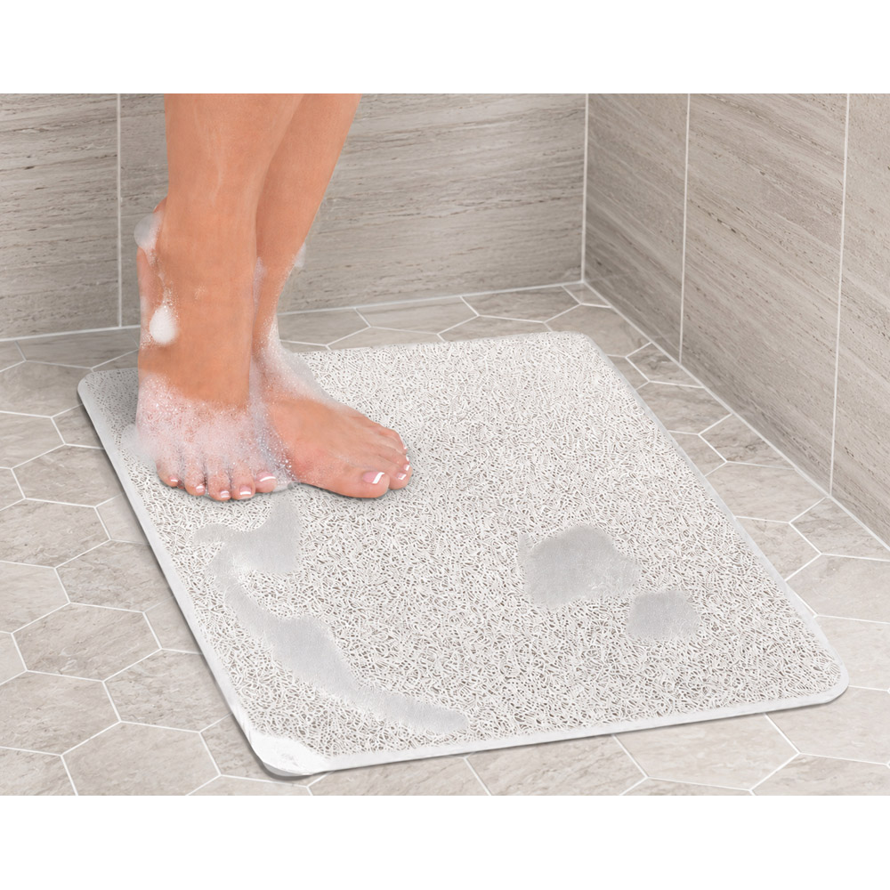 Avilo Hydro White Bathroom Mat 74 x 43cm Image 2
