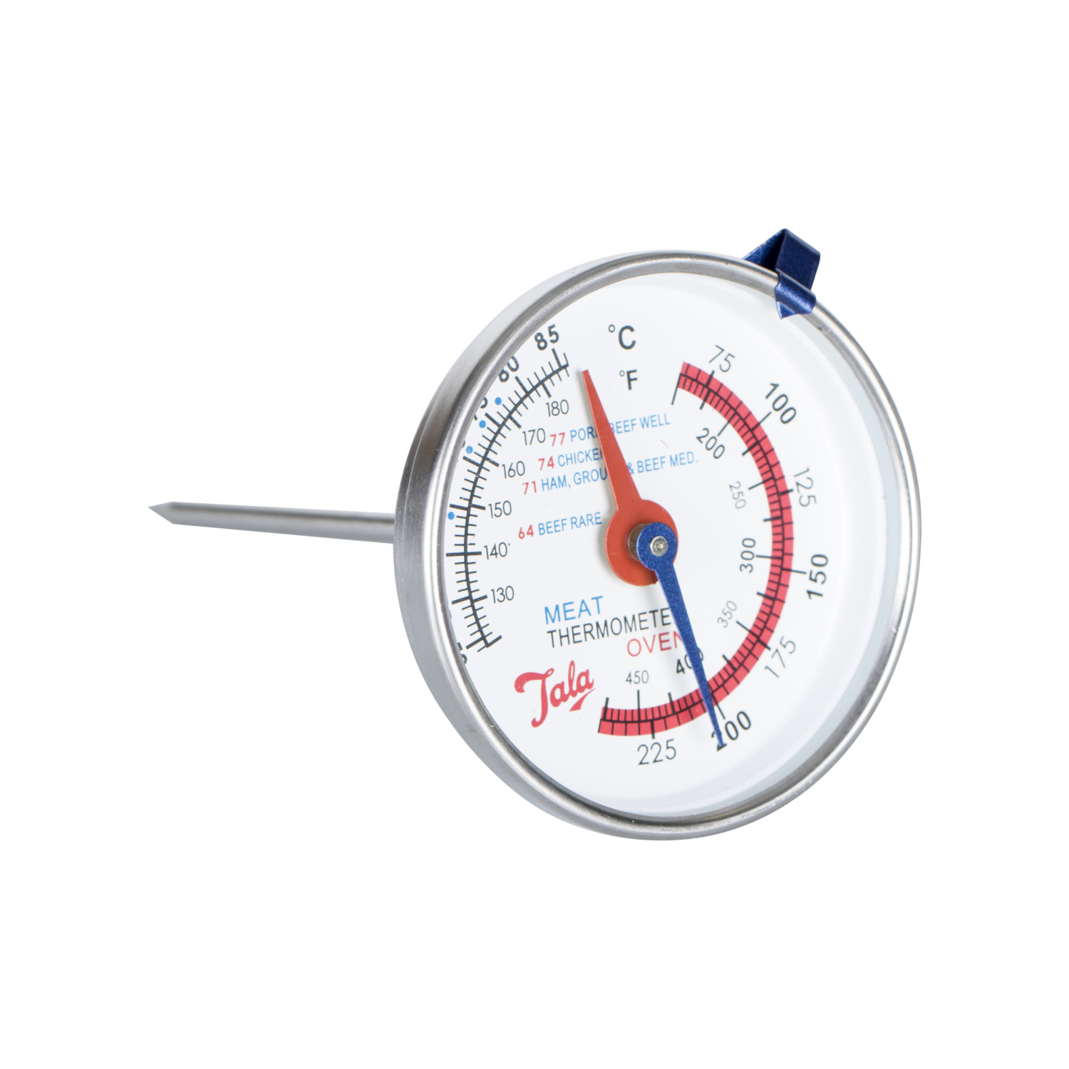 Meat and Oven Thermometer - Silver Image 2
