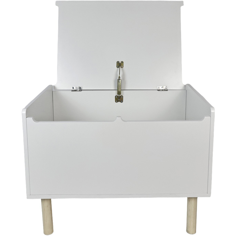 Toy Storage Box White Image 4