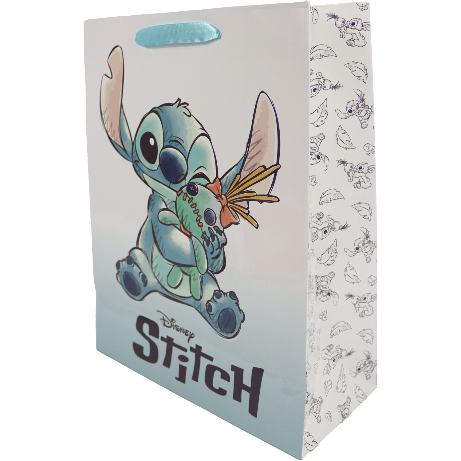 Stitch Gift Bag Blue Image 1