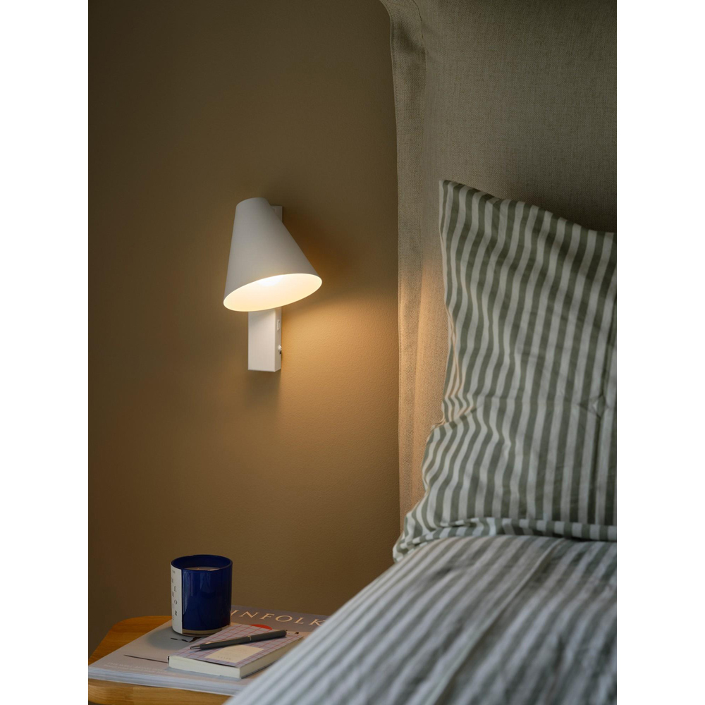 Nordlux Wilmer White Wall Light Image 2
