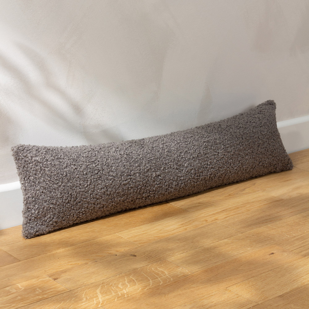 Yard Cabu Storm Grey Boucle Draught Excluder Image 2