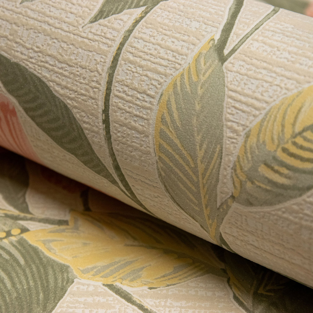 Grandeco Katsu Trail Floral Blown Blush Wallpaper Image 3