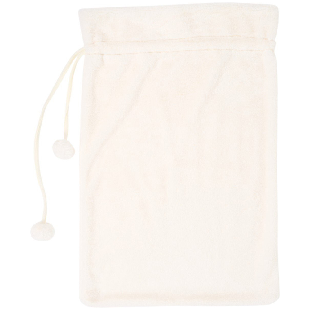Faux Fur Present Sack Cream Image 1