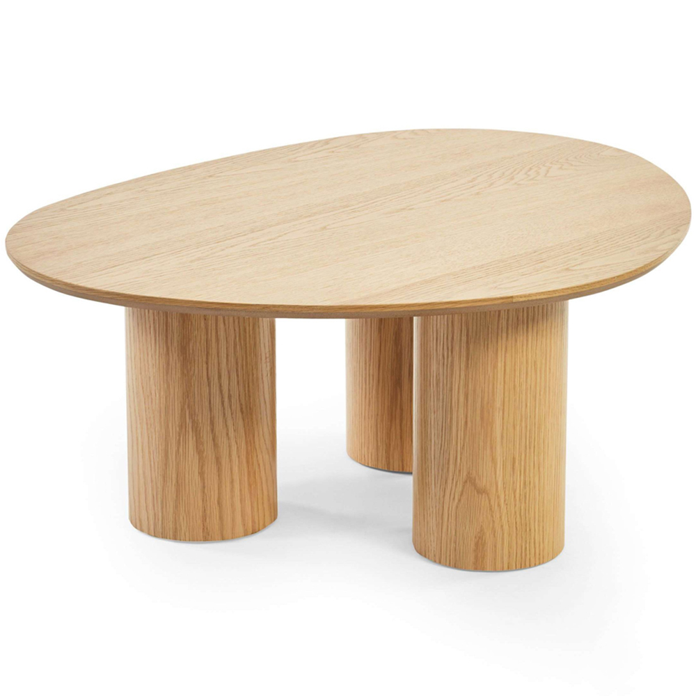 Julian Bowen Anya Warm Oak-Effect Coffee Table Image 3