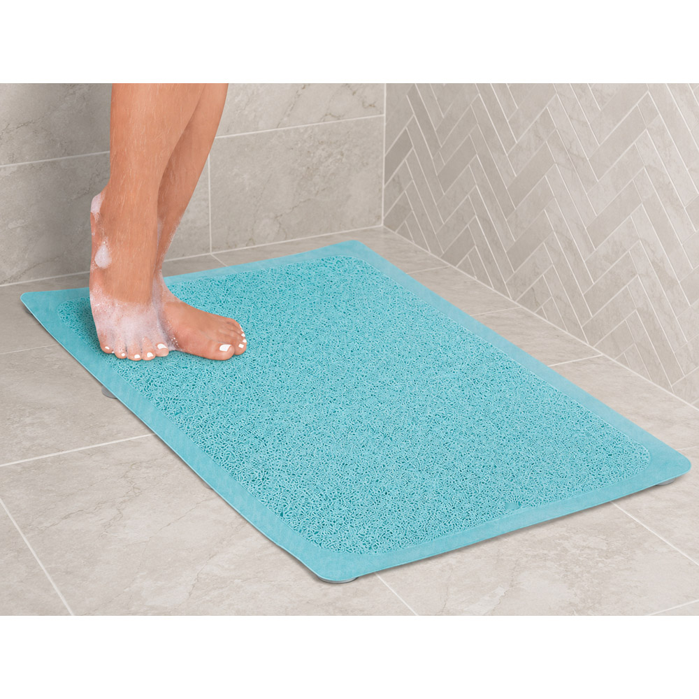 Avilo Hydro Teal Bathroom Mat 74 x 43cm Image 3