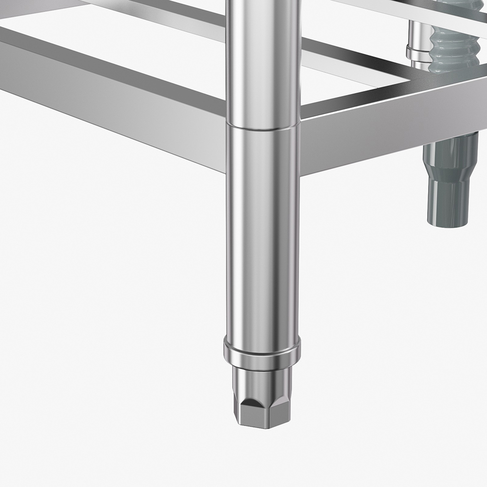 Living and Home Single Trough 201 Stainless Steel Commercial Sink 56 x 43cm Image 5