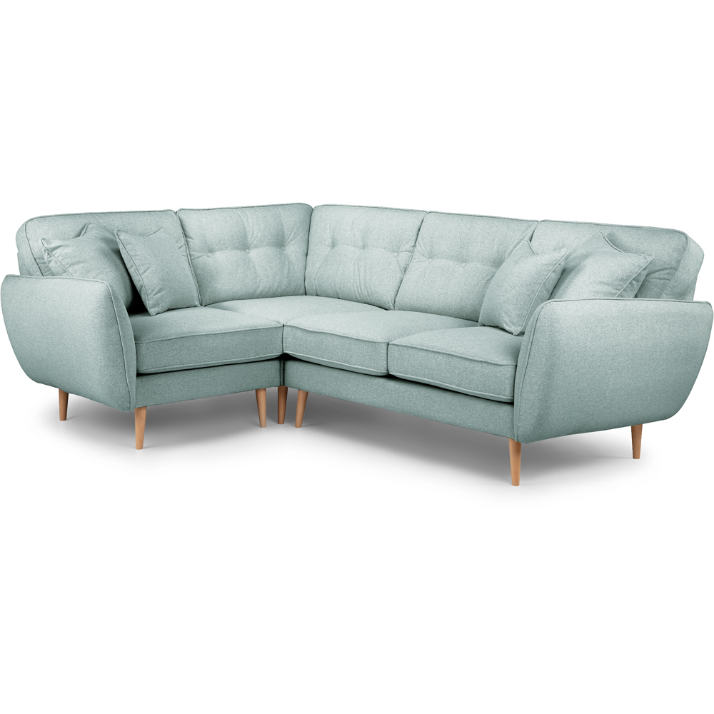 Opry Faro 4 Seater Button Back Aqua Right Hand Corner Sofa Image 2