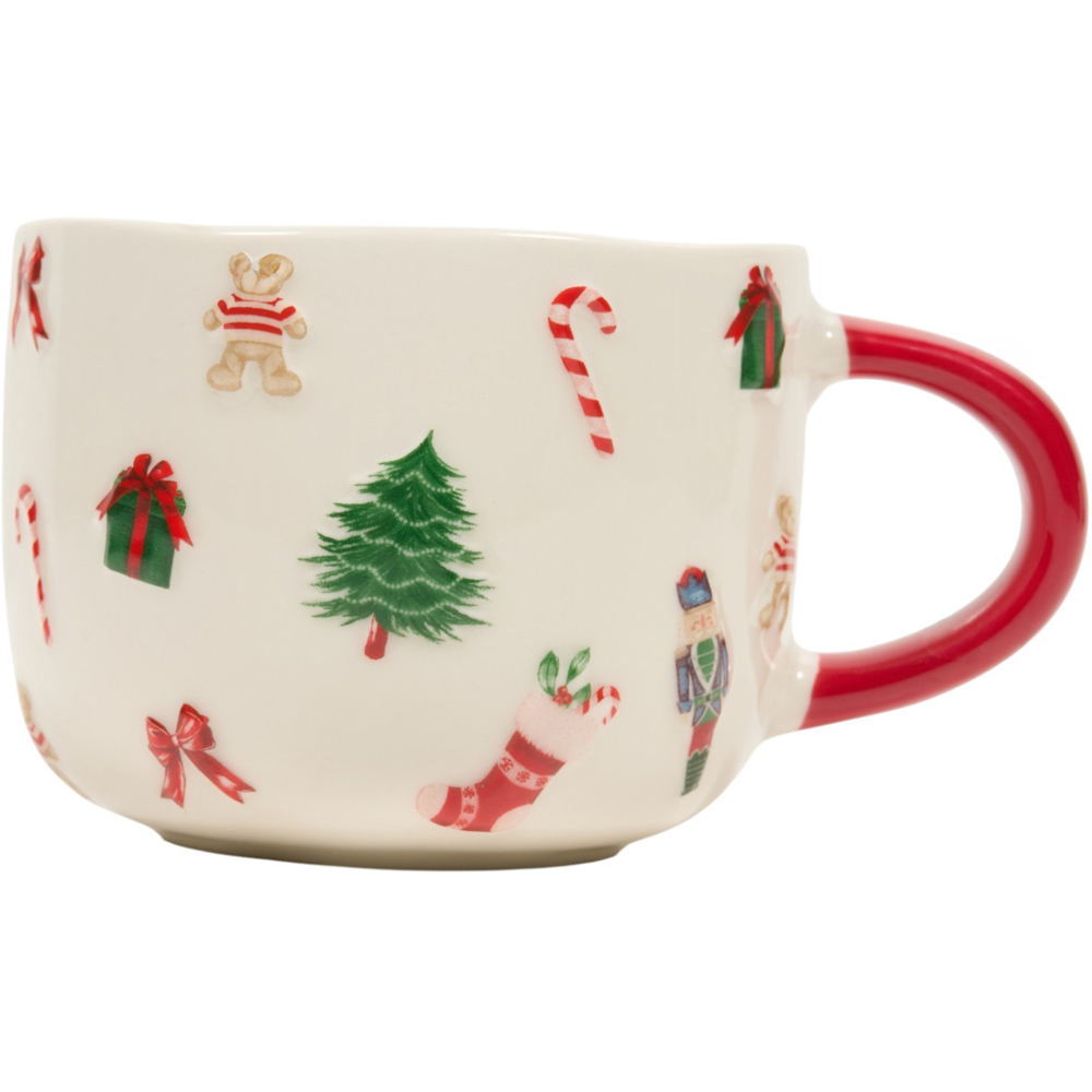 3D Christmas Icons Print Mug Image 2