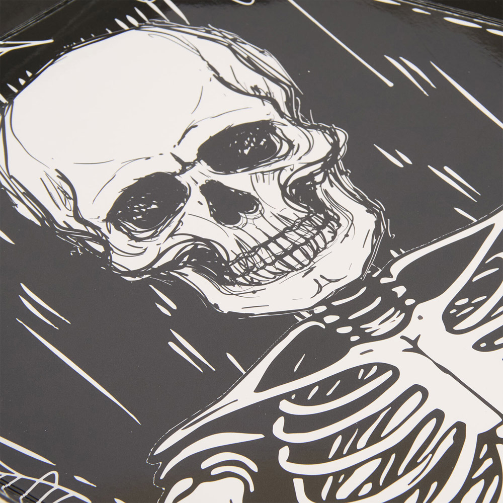 Pack of 2 Coffin Platters Black Image 3