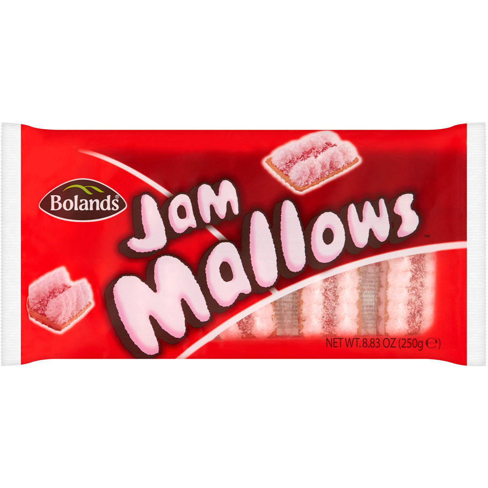 Bolands Jam Mallows 250g Image