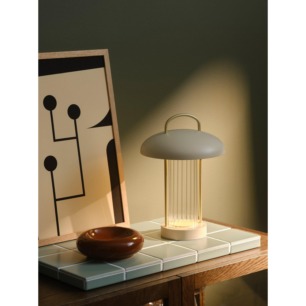 Nordlux Mirano 150 Lumens Beige Portable LED Table Lamp Image 2