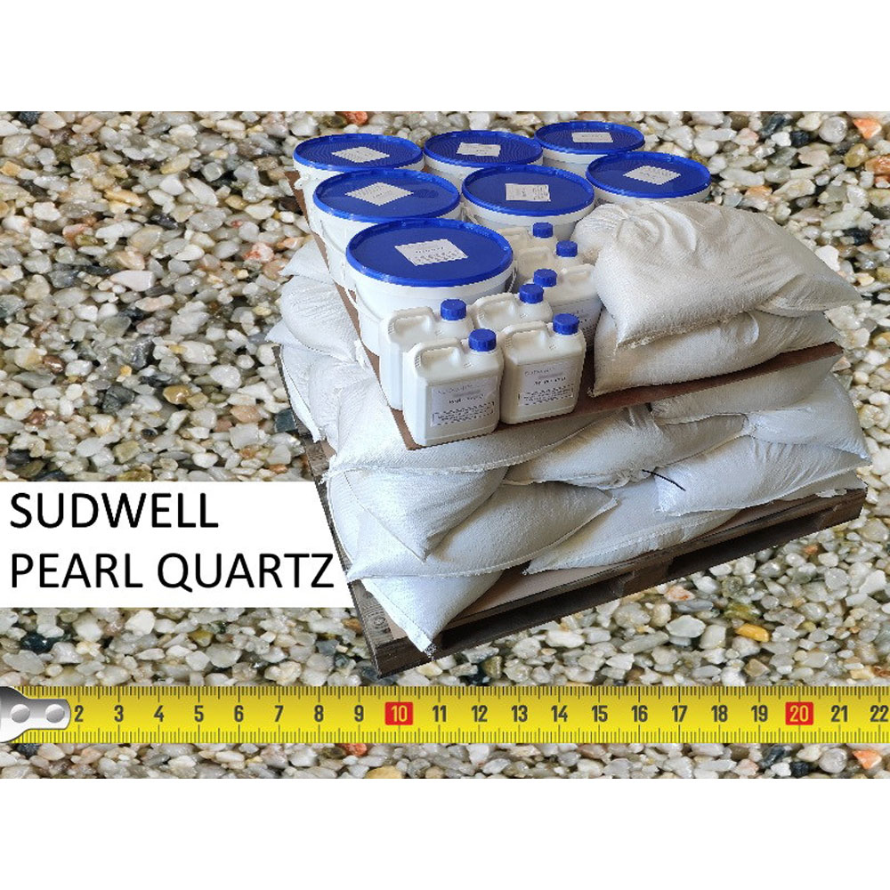 SUDwell Pearl Quartz Resin Bound Starter Pack 33sqm Image 3