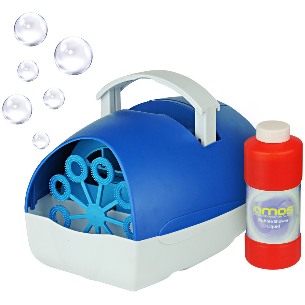 AMOS Blue Bubble Blower Machine Image 2