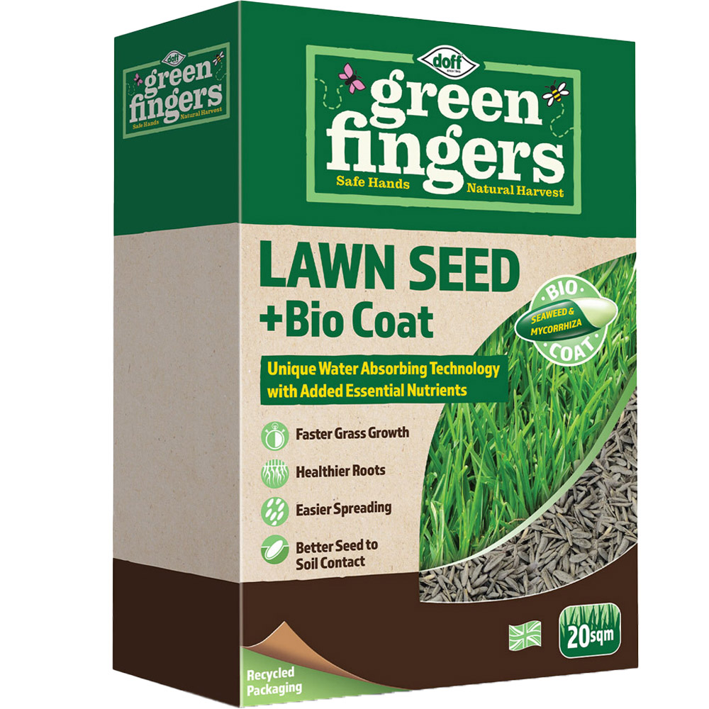 Doff Green Fingers Lawn Seed Image