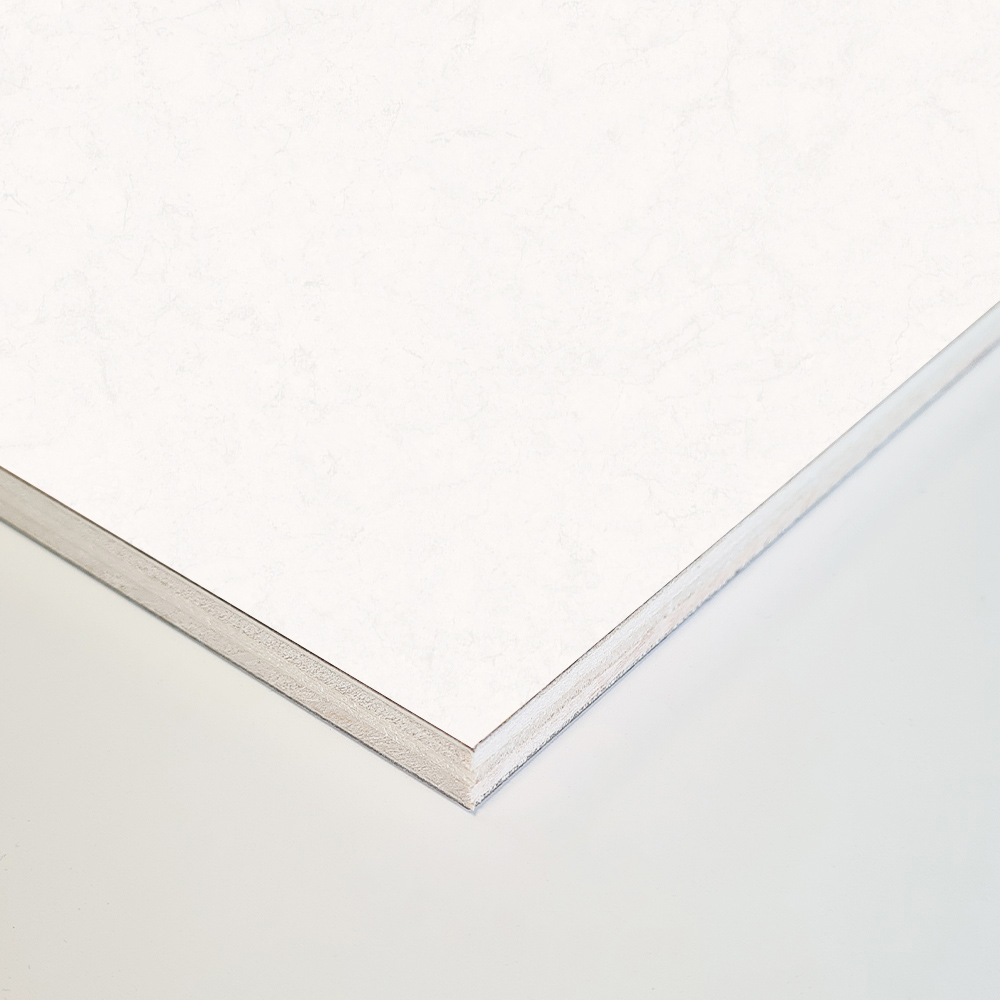 Wetwall Mermaid 2420 x 1185mm Blue Eiger Tongue and Groove Plywood Shower Wall Panel Image 3