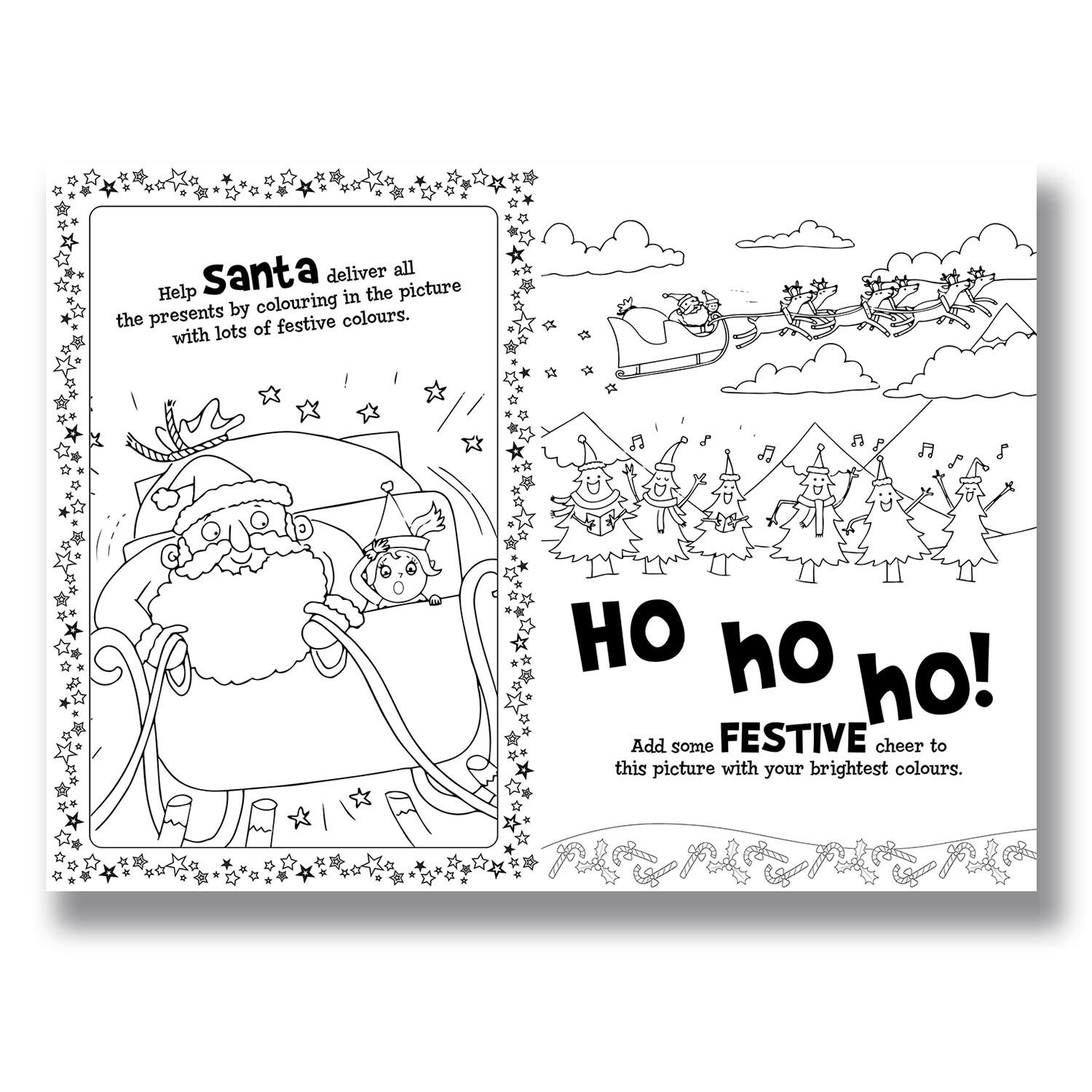 Christmas Blow Pen Art Book Image 2