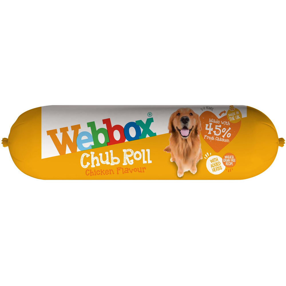 Webbox Chicken Chub Roll Dog Food 720g Image 1