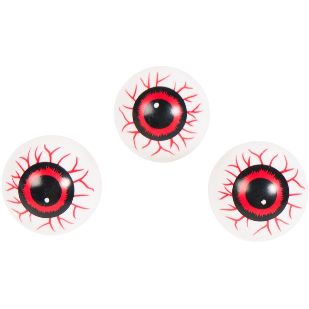 Pack of 12 Novelty Eyeballs White Image 3