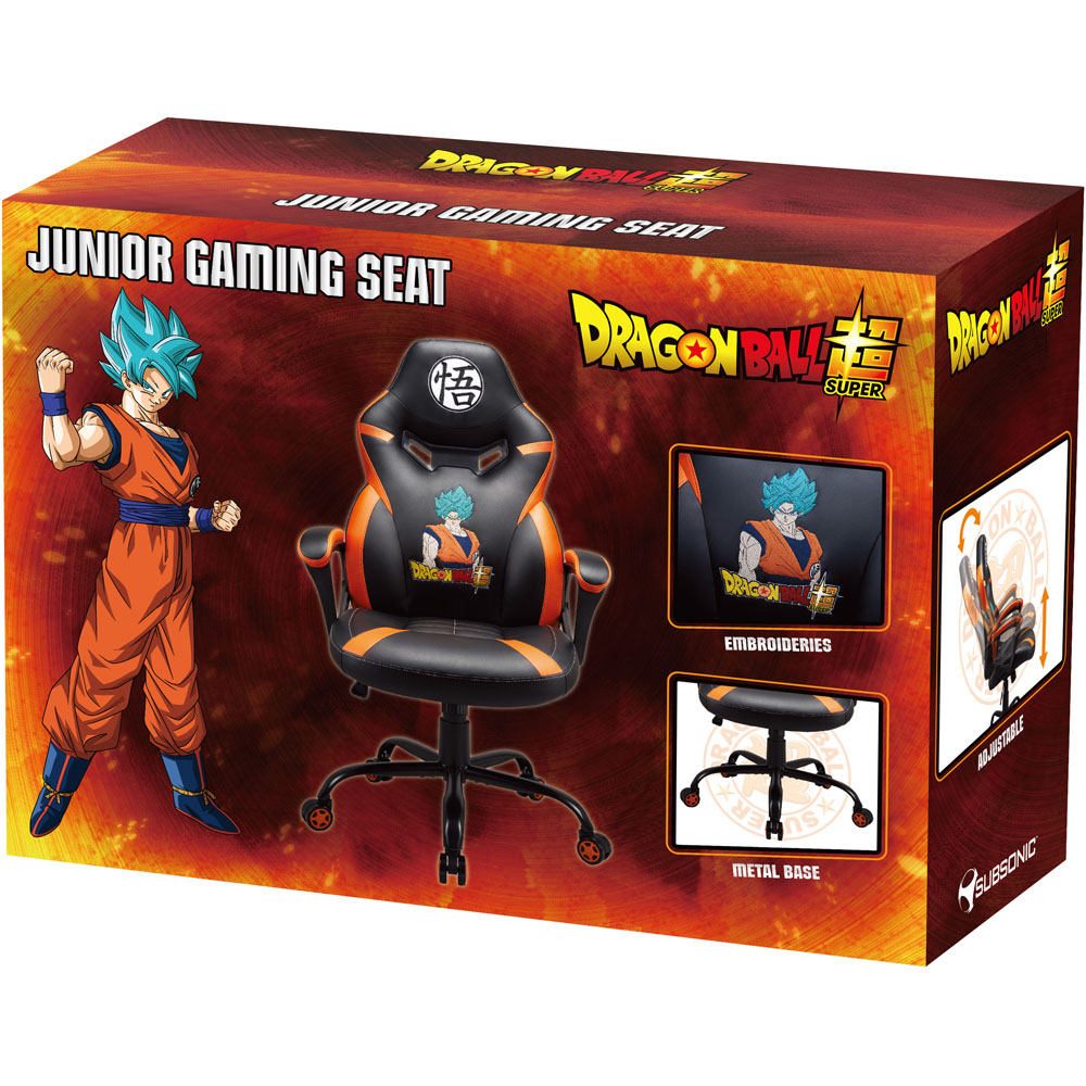 Subsonic Dragon Ball Ultimate Goku Junior Gaming Chair Image 9