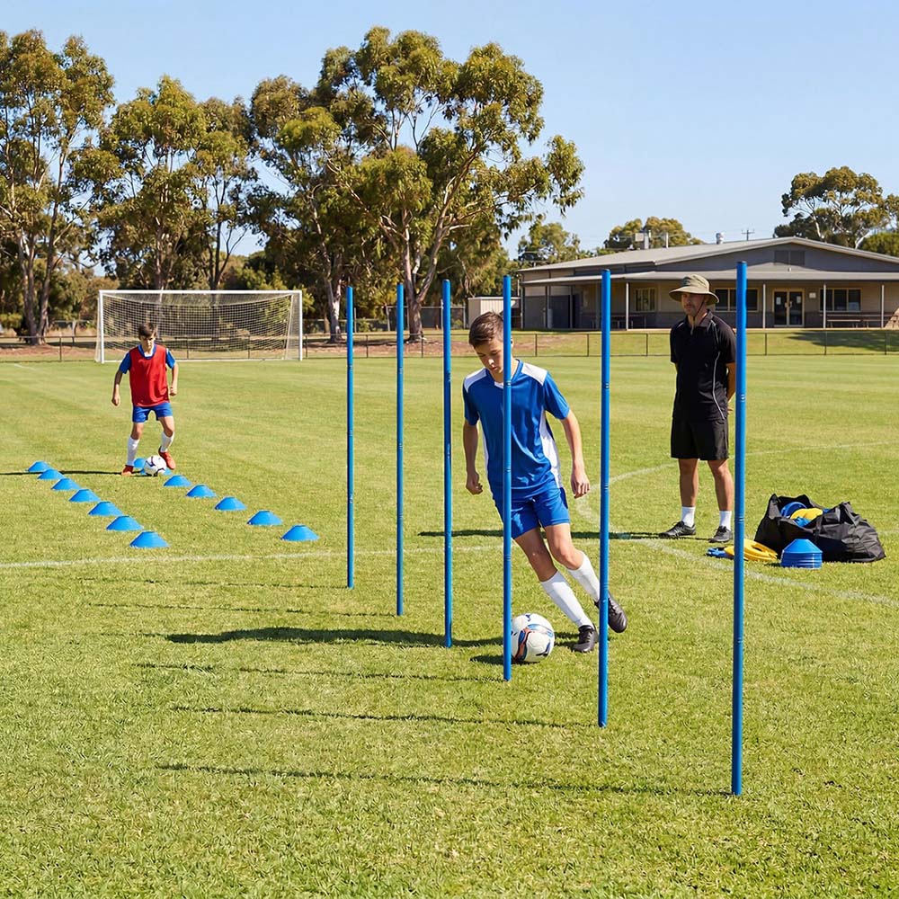 Spector Centra Football Agility Training Pole Set Image 2