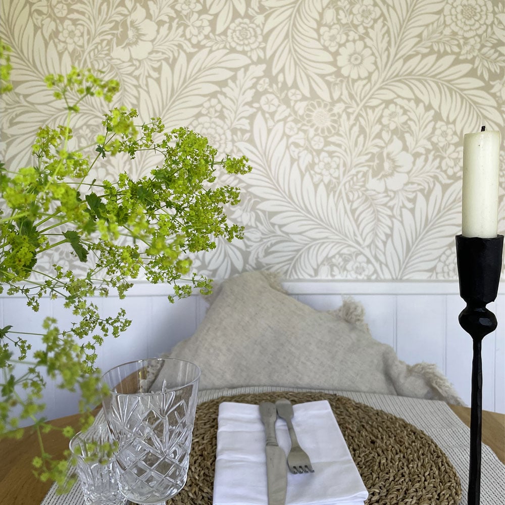Belgravia Decor Florence Natural Wallpaper Image 4